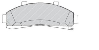 FREN BALATASI ARKA S-MAX 06> GALAXY III 06> / S60 10> S80 06> V60 V70 06> XC60 08> XC70 06> / RANGE ROVER EVOQUE 11> resmi