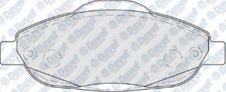 ÖN BALATA P308 1.4 1.6 HDİ 2.0HDİ 07 308 SW 07 308 CC 1.6 1.6HDİ 09 13 3008 13 resmi