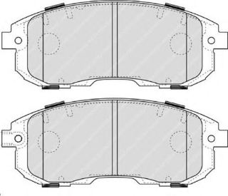 FREN BALATASI ÖN (137MM) KABLOLU MAXİMA QX JUKE 2.0 94 - resmi