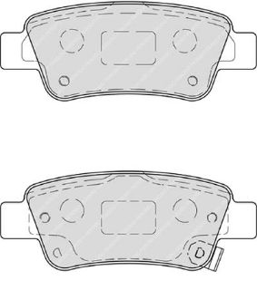 FREN BALATASI ARKA (108MM) CR-V III 07- resmi