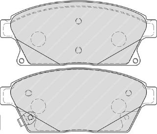 ÖN  FREN BALATASI 16 INCH OPEL ASTRA J CRUZE ZAFİRA C MOKKA resmi
