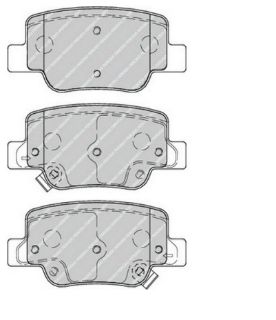 FREN BALATASI ARKA (102MM) VERSO 1.6DT  09- resmi