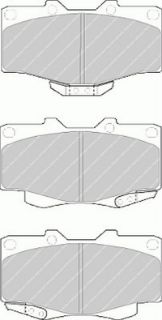 ÖN  FREN BALATASI HİLUX 88-00 LN 106 4X4 2009 LANDCRUISER 96- resmi