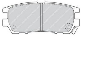 FREN BALATASI ARKA (107.8MM) KABLOLU PAJERO 2.4 2.5 91 - resmi