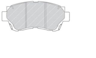 ÖN  FREN BALATASI LEXUS 90>96 ALTEZZA 99>05 CAMRY 92>97 CELICA 94>99 resmi