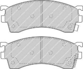 FREN BALATASI ÖN (132MM) 626 V 2.0 1.8  323 97- resmi