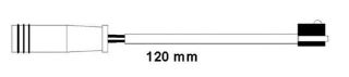 IKAZ FISI  MERCEDES-BENZ C (S204) (W204), CLK (A209 resmi