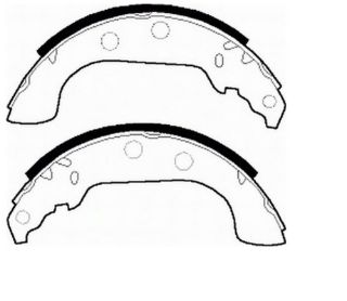 ARKA FREN BALATASI PABUCLU P306 XSARA XSARA II ZX P306 YM 1,9 1,9TD 1,8 8V OLCU: (228×40) ABSSIZ resmi