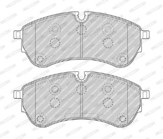 ON (1LA) / ARKA (1LB) FREN BALATASI-  (VW CRAFTER 17-) resmi