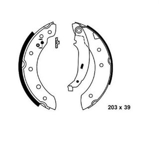 KAMPANA BALATA SANDERO / 1007 05> / C2 02> C3 I 02> 203,2×38mm GS8534 resmi