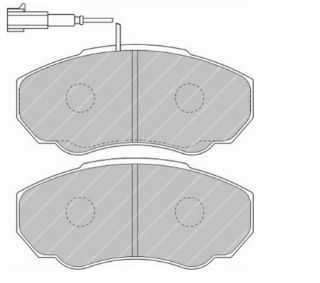 ÖN  FREN BALATASI FISLI BOXER DUCATO JUMPER 2.0HDI 2.0I 2.2HDI 14Q 02-06 resmi