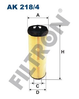 HAVA FİLTRESİ W203 / W209 C SERİ 14-19 B32-B36-B38-B48 resmi