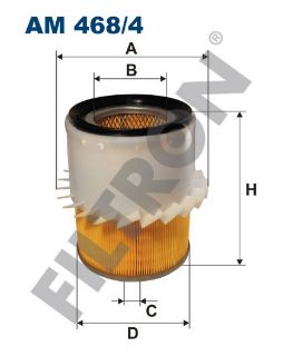 HAVA FİLTRESİ MİTSUBİSHİ L 200 2.5 D 75HP 06/96-03/06 resmi