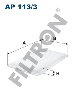 HAVA FİLTRESİ MAZDA 3 03-07 / MAZDA 2 07=> resmi