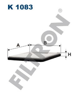 POLEN FİLTRESİ 1.0:1.3 YARIS (P1) : LAND CRUISER PRADO (J12) 03-07 : PRIUS (W2) 03-08 01-05 resmi