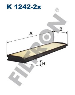 POLEN FİLTRESİ MERCEDES E-KLASSE 124 E 220 150HP 93-97 resmi