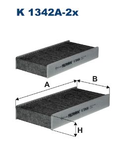 POLEN FİLTRESİ BM 2F45-46-X1 F48-X1 F49-MİNİ F54-F55-F56-F57-F60 14-18 resmi