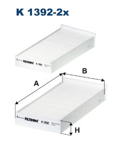 POLEN FİLTRESİ BM 2F45-46-X1 F48-X1 F49-MİNİ F54-F55-F56-F57-F60 14-18 resmi