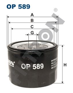 YAĞ FİLTRESİ MAZDA E 2200-SERİE 2.2 D 71HP 02/97-07/04 resmi