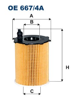 YAĞ FİLTRESİ B.M 208/308/301/3008/508/TEPEE/C4/C5/DS3 2014- resmi