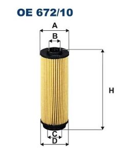 YAĞ FİLTRE BMW 1 F20/F21 -2 F22.F23.F87 -3 F30/F31 -3 G20.G21 -3GT F34 -4 F32/F33/F36/F82 2514800-OX1146D resmi