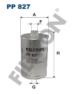 YAKIT FİLTRESİ PASSAT 90-05 -A6 WK725 resmi