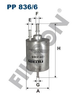 YAKIT FİLTRESİ BPG-BDX-BPJ-BPK-CAJA 1,8 TFSİ-2,0 TFSİ-3,2 FSİ A4-A6-A8 05- resmi