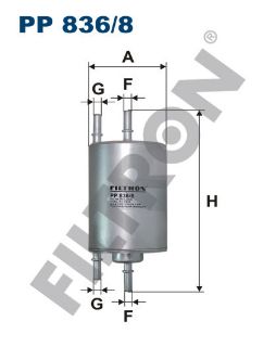 YAKIT FİLTRESİ AUDI A4 CABRİOLET 8E/8H. B6 B7 1.8 T 150HP 11/00-07/02 resmi