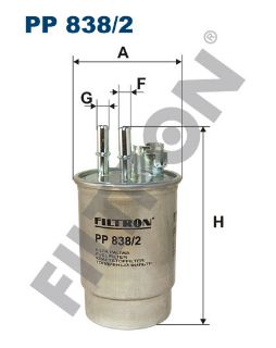 YAKIT FİLTRESİ CONNET 75HP-FIESTA 1.8 DI 00-03 FOCUS 1.8 DI-TDDI 98-04 75 HP resmi
