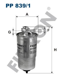 YAKIT FİLTRESİ PUNTO-LEON-TOLEDO II-OCTAVIA-BORA-GOLF IV-PASSAT-LT 28-35-LT 28-46 1.9 TDI resmi