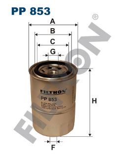 YAKIT FİLTRESİ İSUZU MİDİ / MİDİ VAN 2.0 TD 69HP 01/89- resmi