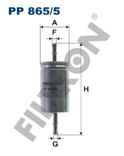 YAKIT FİLTRESİ VOLVO S40 1.6 1.8 2.0 2.4 T5 04 C30 V50 C70 2.4İ 06 FOCUS 1.6 1.8 98-04 2.0 04 resmi