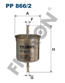 YAKIT FİLTRESİ K.Ç TİP VOLVO S40 99-04 S60 01 10 S80 98-06 XC70 XC90 2.5T 3.2 02 14 V40 99-04 C70 00-05 TIRNAKLI resmi