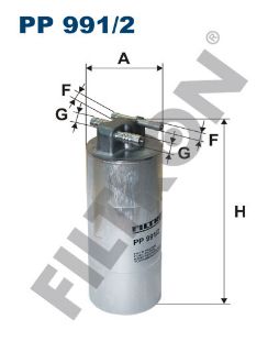 YAKIT FİLTRESİ CANA-CANB-CANC-CDYA-CDYB-CDYC 2,7 TDİ-3,0 TDİ A6 05-11 resmi