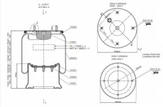 DİNGİL KÖRÜĞÜ KOMPLE METAL PİSTONLU DAF-RENAULT-KASSBOHRER-MERITOR-SAF resmi