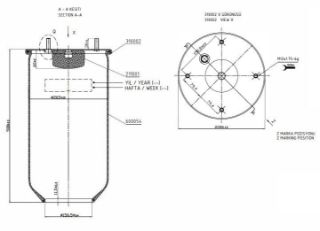 DİNGİL KÖRÜĞÜ PİSTONSUZ IVECO-M-BENZ-MERITOR-SAF DORSE resmi