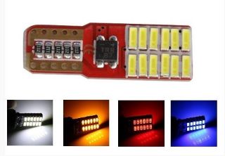T10 12V 24 LED SMD CANBUS BEYAZ resmi