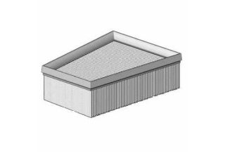 HAVA FİLTRESI UCGEN BÜYÜK RENAULT MEGANE 1.5 1.6 2.0 SCENİC III resmi