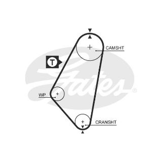 TRİGER KAYIŞI 104X170 VECTRA A 1.4-1.6 8V 88-95 -CORSA A 1.4-1.6 8V 88-93 -KADET 1.4-1.6 8V resmi