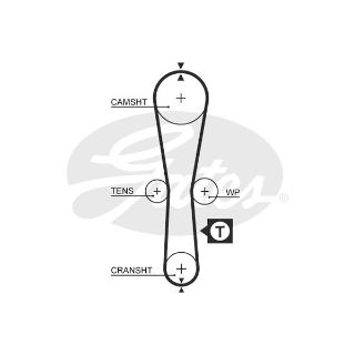 TRİGER KAYIŞI RENAULT CLİO TWNG 87 DİŞ (GD 87H9.5P170) resmi