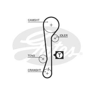 TRİGER KAYIŞI BENZIN 16V ACCENT/ACCENT ADM/ACCENT ERA/ELANTRA/GETZ/MATRIX/CERATO/RIO 95-11 resmi