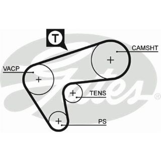 TRİGER KAYIŞI 129X180 RENAULT LAGUNA 2.2D 12V 94-01 CT980 resmi
