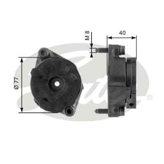 X ALTERNATÖR GERGİ KİTİ VW CADDY II 1.7 SDI-1.9D 95-04 GOLF II 1.9 SDI 91-97 3 PARÇA resmi