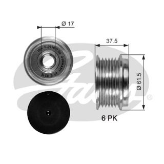 ALTERNATÖR KASNAĞI VOLVO C70 2.0 2.3T5 1997-2005 V70 2.0 2.3 2.4 07-00 XC70 2.4T 2.0 1997-2002 resmi