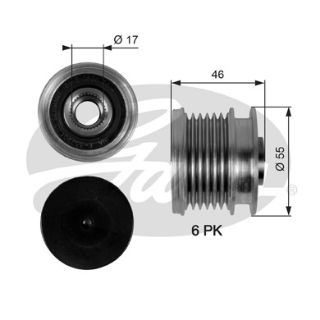 ALTERNATÖR KASNAĞI RULMANLI MB SPRINTER-VITO-VIANO-C SERİ W204-C220-C204 -GLK SERİ X204 resmi