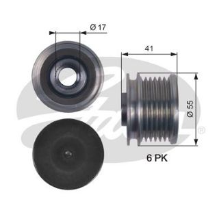 ALTERNATÖR RULMANI 207 208 308 1.4 16V 1.6 16V 09- EP3 AP6DT resmi