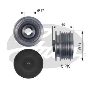 ALTERNATÖR RULMANI  ACCENT 1,4 CRDI-1,6 CRDI 05/-I30   ( ICI INA MARKA ) resmi