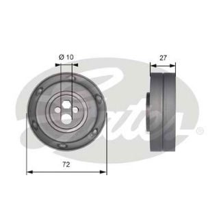 GERGI RULMANI (AUDI: 2.6 2.8 A4 94-97 A6 94-97) resmi