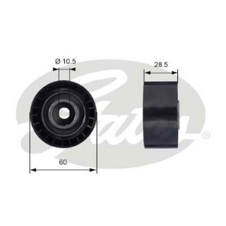 TRIGER GERGİ RULMAN ORTA ( FORD : ESCORT 1.6 CLX 95-  60×28,35 ) resmi
