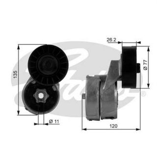 X ALTERNATÖR GERGİ RULMANI KÜTÜKLÜ TRANSİT 94-00 2.5DI-2.5TD-TOURNEO 94-00 2.4-2.5DI resmi